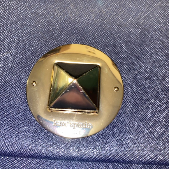 Kate Spade Navy Mini Leather Crossbody Purse - Picture 8 of 8